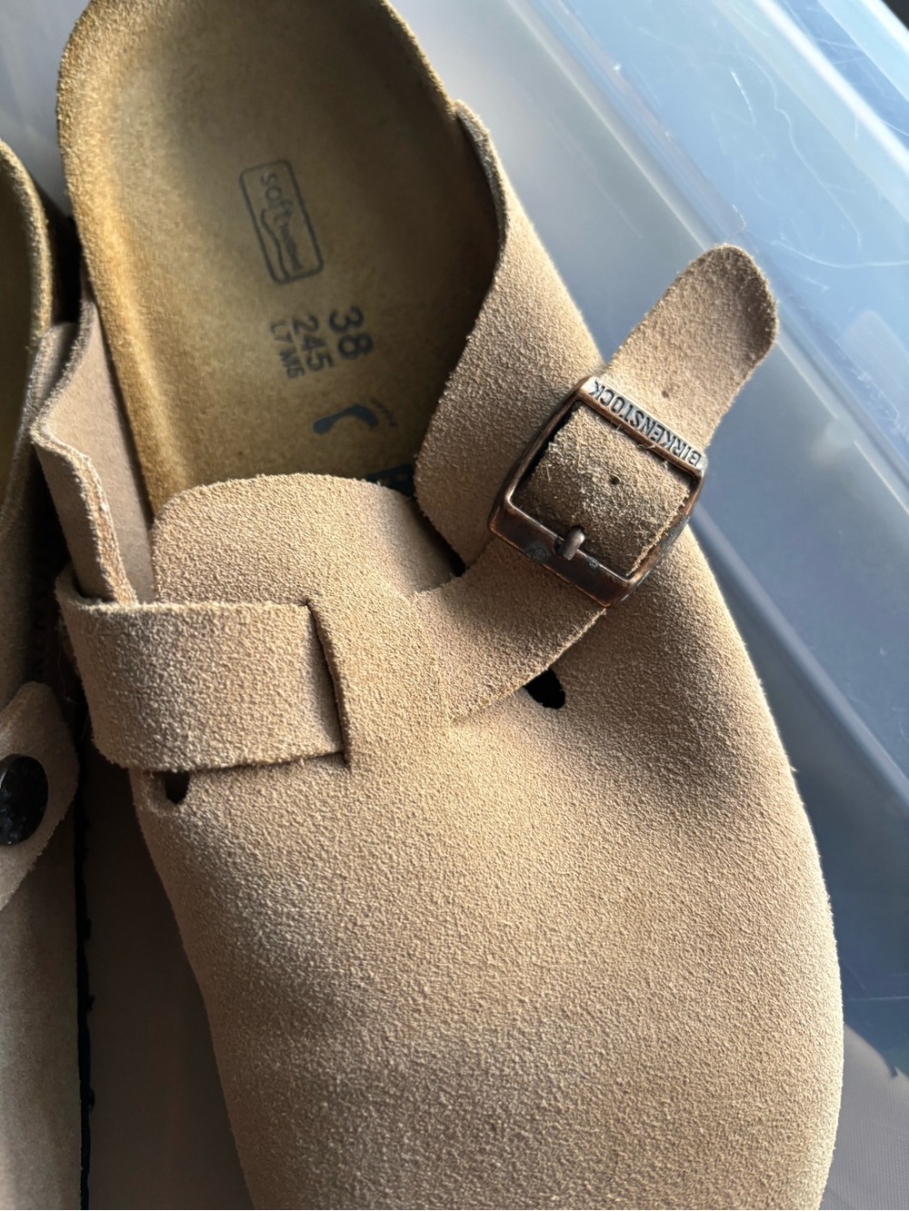 Bostons Slip-On clog in blush - Picture 4 of 5